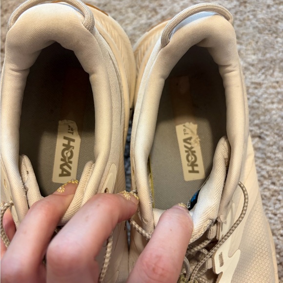 Hoka Women's Transport Sneakers in Eggnog - Picture 8 of 10